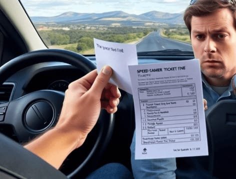 Speed Camera Ticket Fine